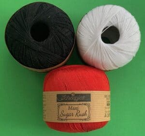 Crochet small house 2 ply cotton