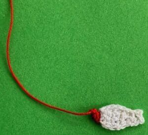 Crochet swallow 2 ply body neatened