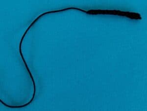 Crochet fishing boy 2 ply fishing rod