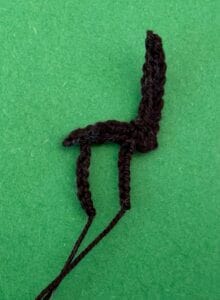 Crochet wagon 2 ply seat