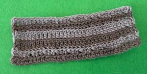 Crochet wagon 2 ply wagon neatened