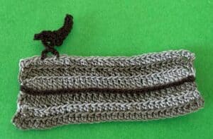 Crochet wagon 2 ply wagon with seat