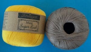 Crochet small bird 2 ply cotton